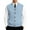 Light Blue, variant on Mens Plain Sweater Vests V Neck Sleeveless Cardigan Vest Knitwear