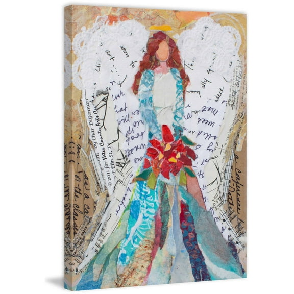 "Angelique" Painting Print on Wrapped Canvas