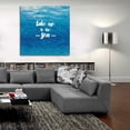 thumbnail image 5 of Epic Art 'Underwater Quotes I' by James Wiens, Acrylic Glass Wall Art, 36"x36", 5 of 8