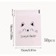 thumbnail image 4 of Paquete aleatorio de 50 bolsas de celofán transparentes con dibujos de animales, autosellantes, for galletas, dulces, regalos y pequeñas bolsas de regalo, 4 of 4