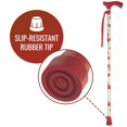 thumbnail image 5 of Bastón Switch Sticks para hombre o mujer, plegable y ajustable de 32 a 37 pulgadas, compatible con FSA y HSA, Poppies, 5 of 5
