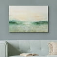 thumbnail image 3 of PixonSign Canvas Print Wall Art Emerald Green Field at Dawn Nature Wilderness Illustrations Fine Art Decorative Farmhouse/Country Relax/Calm/Cozy Multicolor Zen for Bedroom - 32"x48", 3 of 5