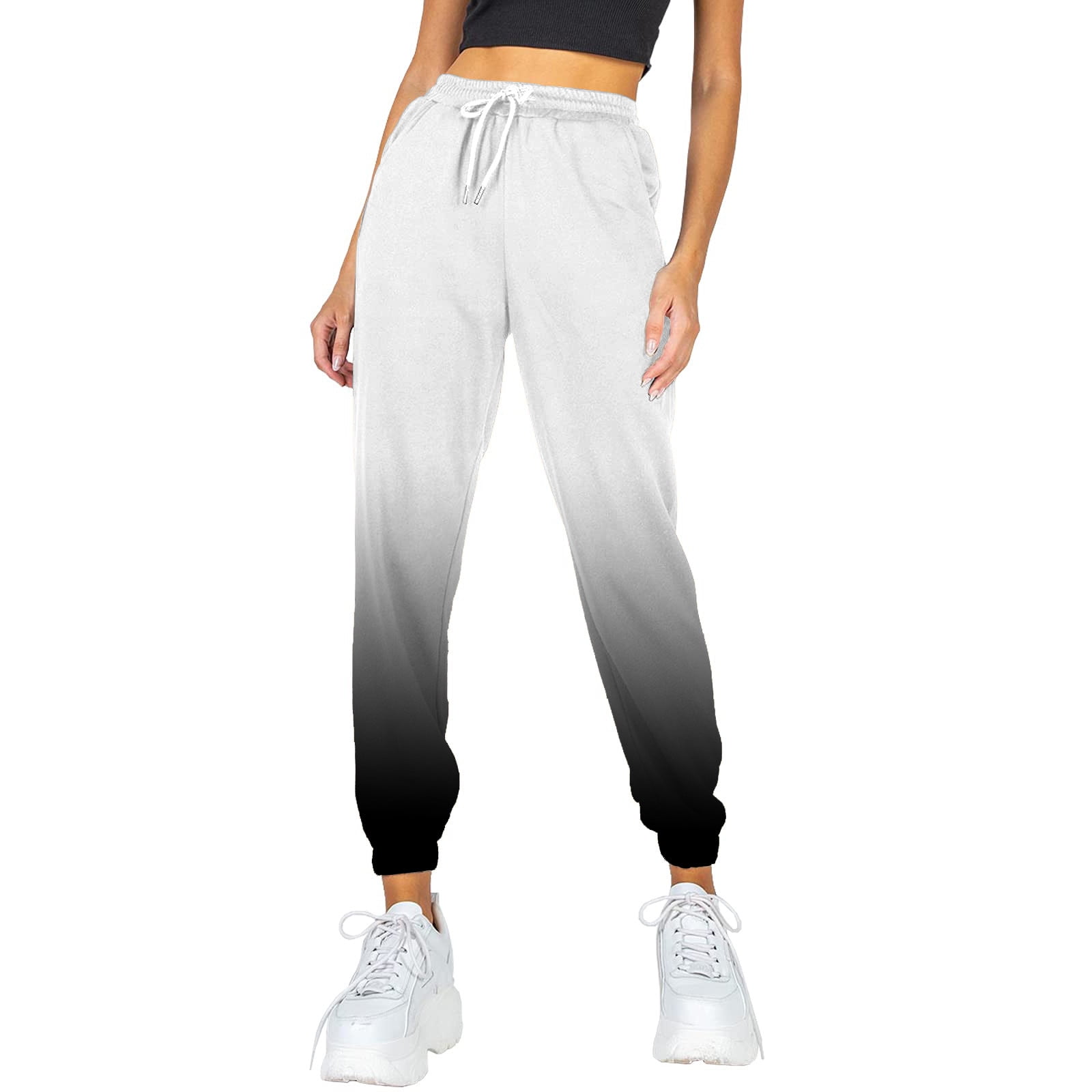 Womens Sweatpants Comfy High Waisted 