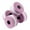 Pink, variant on Frogued 1pc Mancuerna Non-Slip Solid Colorfast Water Resistance Dumbbells for Water Exercise (Red)