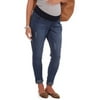 Maternity Demi Panel Cuffed Distressed Jeans