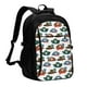 thumbnail image 1 of Balery Pirate Hats Mochila con carga USB para hombre y mujer - Mochila impermeable y antirrobo para laptop con puerto USB para viajes, trabajo, 1 of 7