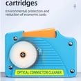 thumbnail image 2 of Fiber Optic Cleaner Cassette+Cleaning Core Fiber End Face Cleaning Box Pigtail Cleaner for SC/FC//LC Cleaner Tool B, 2 of 7