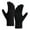 Black, variant on ManxiVoo Mens Knitted Winter Warm Woolen Gloves for Outdoor Cycling Sports and Everyday Use with Comfortable Fit One Size Size Black