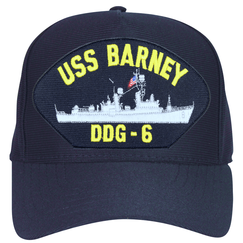 USS Barney DDG-6 Ball Cap Hat - Walmart.com - Walmart.com