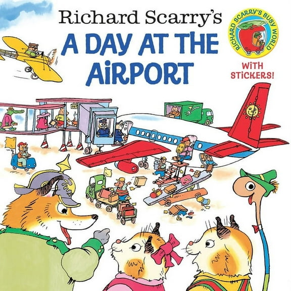Pictureback Richard Scarry's a Day at the Airport, (Paperback)
