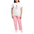 thumbnail image 4 of CafePress - All You Knit Is Love Pajamas - Women's Short Sleeve Print T-Shirt and Pants Light Cotton Pajama Set, 4 of 7