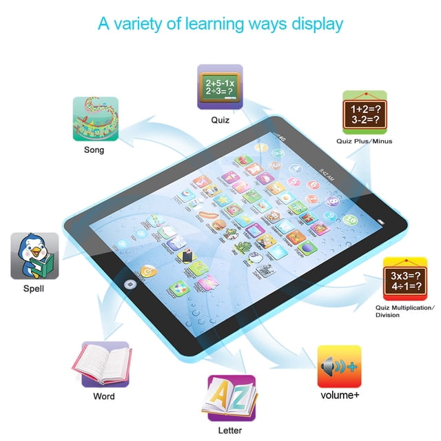 Tableta de aprendizaje para niños, tableta de aprendizaje temprana para bebés y niños, juguete de aprendizaje, tecnología de vanguardia