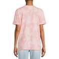 thumbnail image 2 of No Boundaries Juniors Tie Dye Boyfriend T-Shirt, 2 of 5