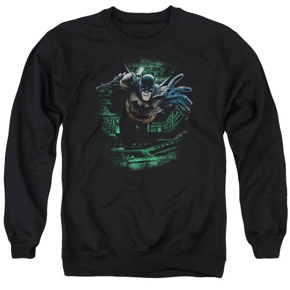 Batman Surprise Adult Crewneck Sweatshirt Black