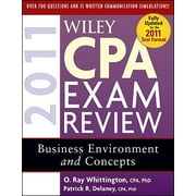 Wiley CPA Exam Review 2011, Business Environment and Concepts