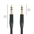 thumbnail image 2 of Yucurem 1/4Inch Trs Cable 6.35mm Male To Male Stereo Jack Balanced Audio Path Cord (10m), 2 of 10