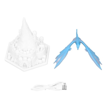 

3D Dragon Lamp 3D Print Balance Dragon LED Night Light for Bedroom Office Desktop