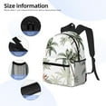 thumbnail image 4 of Goofa Vintage Palm Trees Print Casual Backpack for Women Men,Waterproof High School Bookbag,Lightweight Travel Daypack,Classic College Backpack,Laptob Backpack, 4 of 6