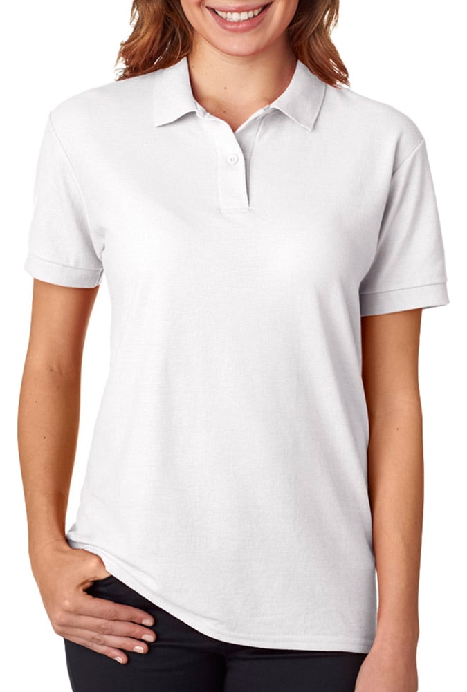 polo shirt white womens