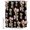 Black, variant on Small Stall Shower Curtain 48x72 Inch Narrow Half Size Pink Tulip Bath Curtains Bathroom Decor, Spring Romantic Botanical Flowers Branches Waterproof Fabric Shower Curtain Set with Hooks 48 Inch