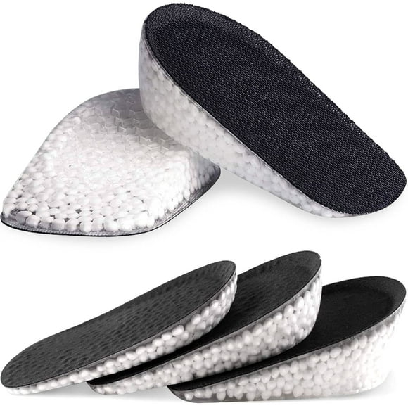Height Increase Insole - 2 Pairs Gel Lift Inserts for Men and Women, Heel Lifts for Shoes Cushion Inserts, invisible height increase insoles Heel Height: 3.5cm