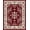 Red, Pattern 1, variant on ODIKA 8x10 Machine Washable Non-Slip Area Rug, Traditional Paisley Scroll Motif Non Skid Floor Textile High Traffic Rug, Beige, 554922