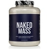 NAKED Mass - Natural Weight Gainer Protein Powder - 8 LB Bulk, GMO Free, Gluten Free & Soy Free. No Artificial Ingredients - 1,250 Calories per Serving