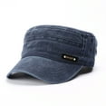 thumbnail image 4 of iHPH7 Baseball Cap Military Cap Army Hat Casual Hats for Men Sun Hat, Navy One Size, 4 of 4