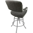 thumbnail image 2 of Swivel Tilt Counter Metal Bar Stool 26" - M-110 - Mojave Gray - White Frame, 2 of 4