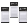 thumbnail image 3 of HLONK 3 Books Shopping List Magnetic Notepad for Fridge Full Magnet Back Notepad Decorative Memo Pad, 3 of 5