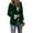 1#Light green, variant on Xingpeng Women's Velvet Blazer Jacket 2026 Fall Winter Fashion Elegant Solid Color Long Sleeve Business Casual Open Front Gold S