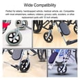 thumbnail image 3 of Rueda Para Silla De Ruedas De 10 Pulgadas, Rueda Delantera Sólida, Resistencia Al Desgaste, Absorción De Impactos Para Caminantes, Carros, Scooters, 3 of 7