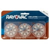 Rayovac 1.45V 312 Hearing Aid Batteries, 48 Pack