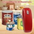 thumbnail image 6 of Sentryse Electric Can Opener, One-Touch, Hands-Free Automatic Can Opener for Kitchen, Smooth Edge Safe for Food Prep, for Round Cans (Red), 6 of 11