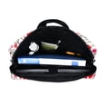 thumbnail image 5 of FORMRS 16" Laptop Bag Carrying Sleeve Case with Handle Travel Shoulder Briefcase, Pink Floral, 5 of 8