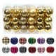 thumbnail image 1 of Bearachild 30 piezas de bolas de Navidad adornos inastillables decoraciones para árboles de Navidad juego de bolas colgantes para decoración de fiesta de Kits de decoración para fiestas oro Bearachild HA007626-01B, 1 of 6