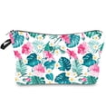 thumbnail image 1 of Makeup Bag Multipurpose Fashion Plant Pattern Cosmetic Bag Makeup pouch, 1 of 6