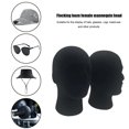 thumbnail image 2 of Práctico modelo de cabeza de maniquí de espuma para hombre, sombrero, peluca, gafas, soporte de exhibición Ehuebsd Libre de BPA, 2 of 9