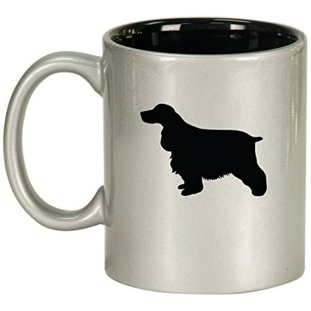 

Ceramic Coffee Tea Mug Cocker Spaniel (Silver)