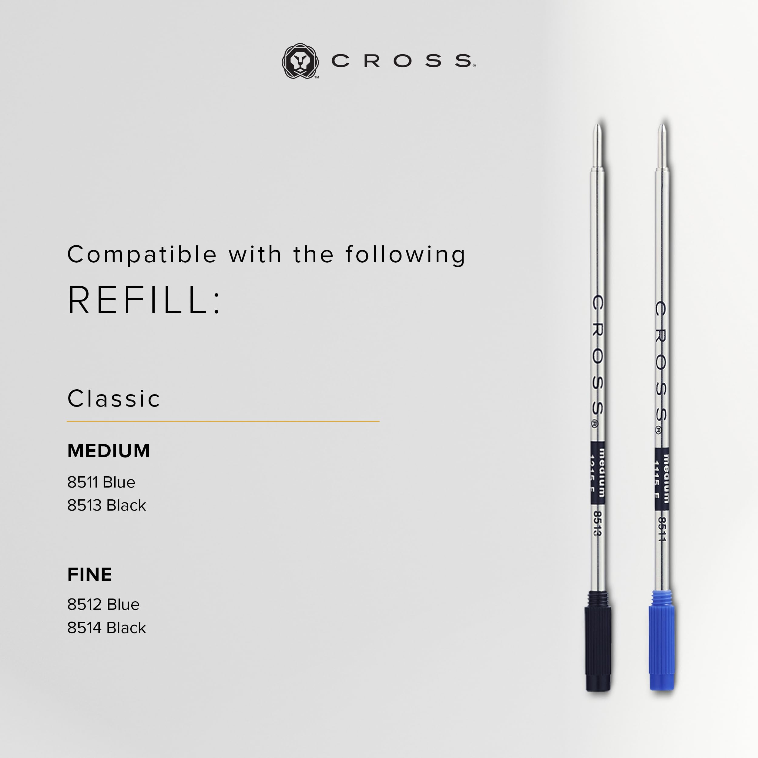 Cross ATX Brushed Rose Gold with Machine-Turned, Diamond-Pattern Engraving with Polished Black PVD Appointments Ballpoint Pen