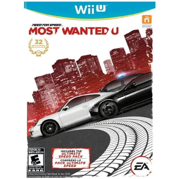 Need for Speed: Most Wanted U Physical Racing Game for Nintendo Wii U