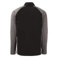 thumbnail image 3 of Men's-Cutter & Buck  Heather Black Inter Miami CF Adapt Eco Knit Hybrid Recycled Full-Zip Jacket, 3 of 3