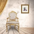thumbnail image 3 of Fab Funky 15x18 Gold Ornate Wood Framed with Double Matting Museum Art Print Titled - Boxer On Moped, 3 of 4
