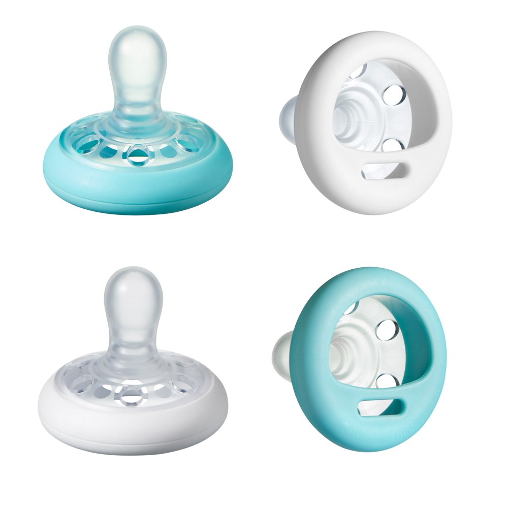 Tommee Tippee BreastLike Baby Pacifier, Orthodontic Silicone Nipple