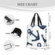 thumbnail image 3 of Easygdp Navy Blue Anchor Bolsa Tote para Mujer, Bolso de Hombro para Trabajo, Playa, Viajes, Compras y Supermercado, 3 of 7