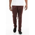 thumbnail image 2 of Men’s Track Pants Casual Drawstring Elastic Waist Ankle Zipper Skinny Fit Sweatpants Joggers Workout Active, 2 of 4