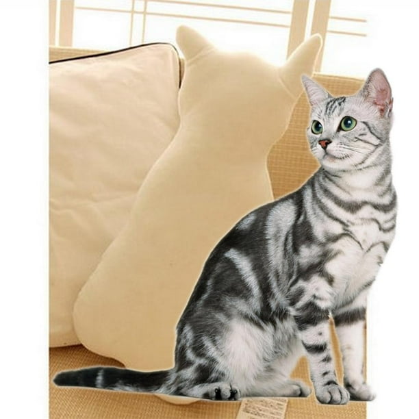 Almohada en forma de gato hotsell