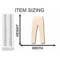 thumbnail image 2 of Unfinished Wood Pants Shape - Craft - up to 46" DIY 6" / 1/4", 2 of 3
