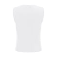 thumbnail image 2 of Tiqkatyck Tank Tops for Women Trendy Womens Turtleneck Sleeveless Shirt Solid Women's Blouse Slim Fit Short Sleeve Crew Neck Tight T Shirts Summer Tops for Women White S, 2 of 9