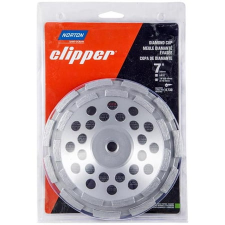 

Norton 2027364 7 x 0.62-11 in. Clipper Classic Cup Wheel
